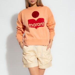 Peach Sweatshirt for Women